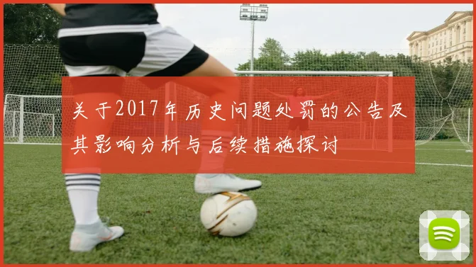关于2017年历史问题处罚的公告及其影响分析与后续措施探讨